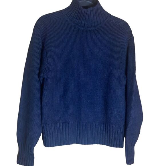 JW Anderson Uniqlo Blue Wool Blend Sweater Size XS 📦 - Picture 1 of 7